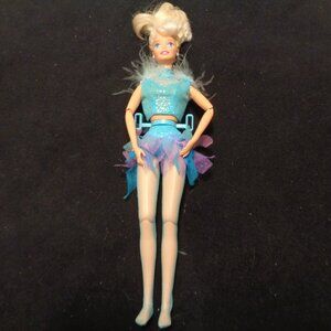 BARBIECORE BALLERINA CIRCUS SPIN BARBIE IN BLUE OUTFIT